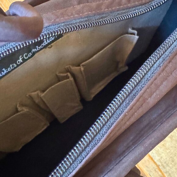 Saraye Tatami Tote Bag by Baskets of Cambodia NWT - Picture 10 of 10